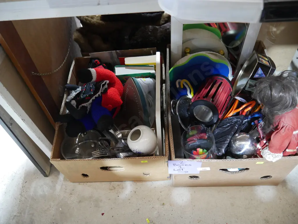 2 boxes sundries Image 1++