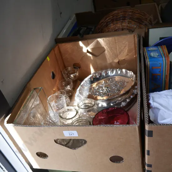 Crystal, glass, ep ware