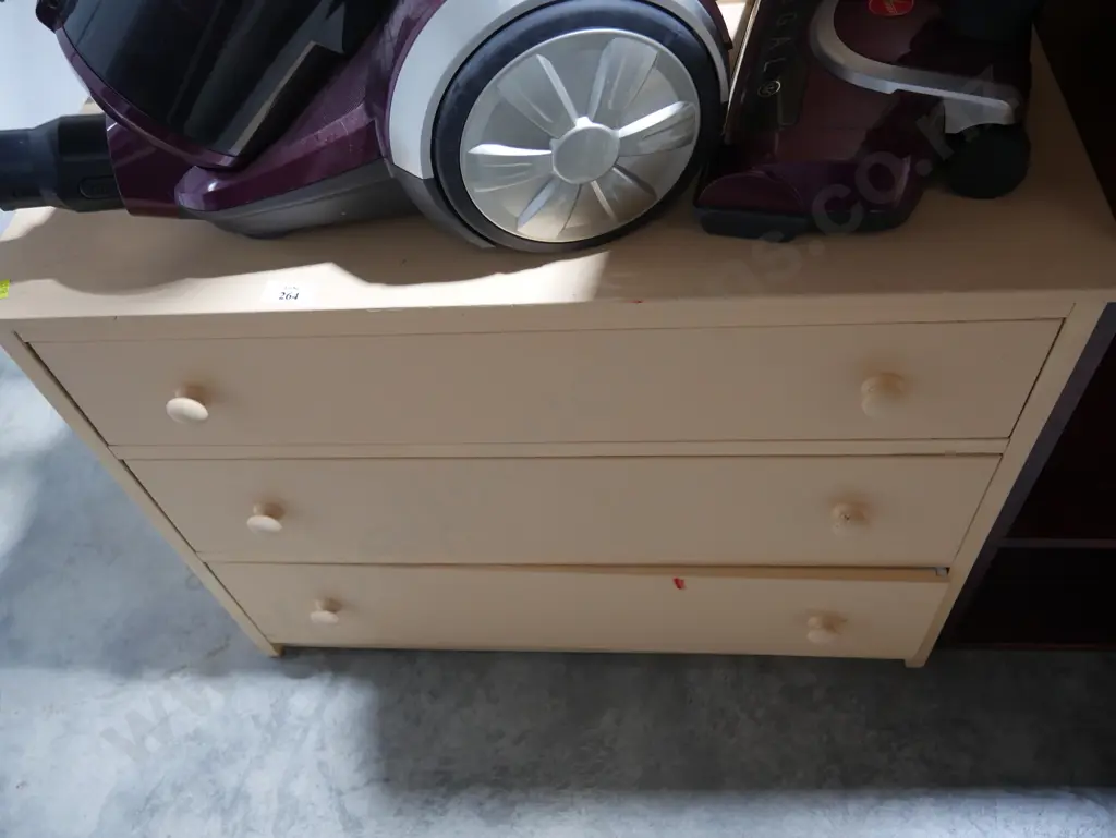 Three drawer low boy Image 1++