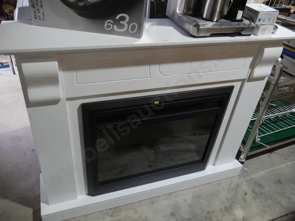Heater with fire surround Image 1++