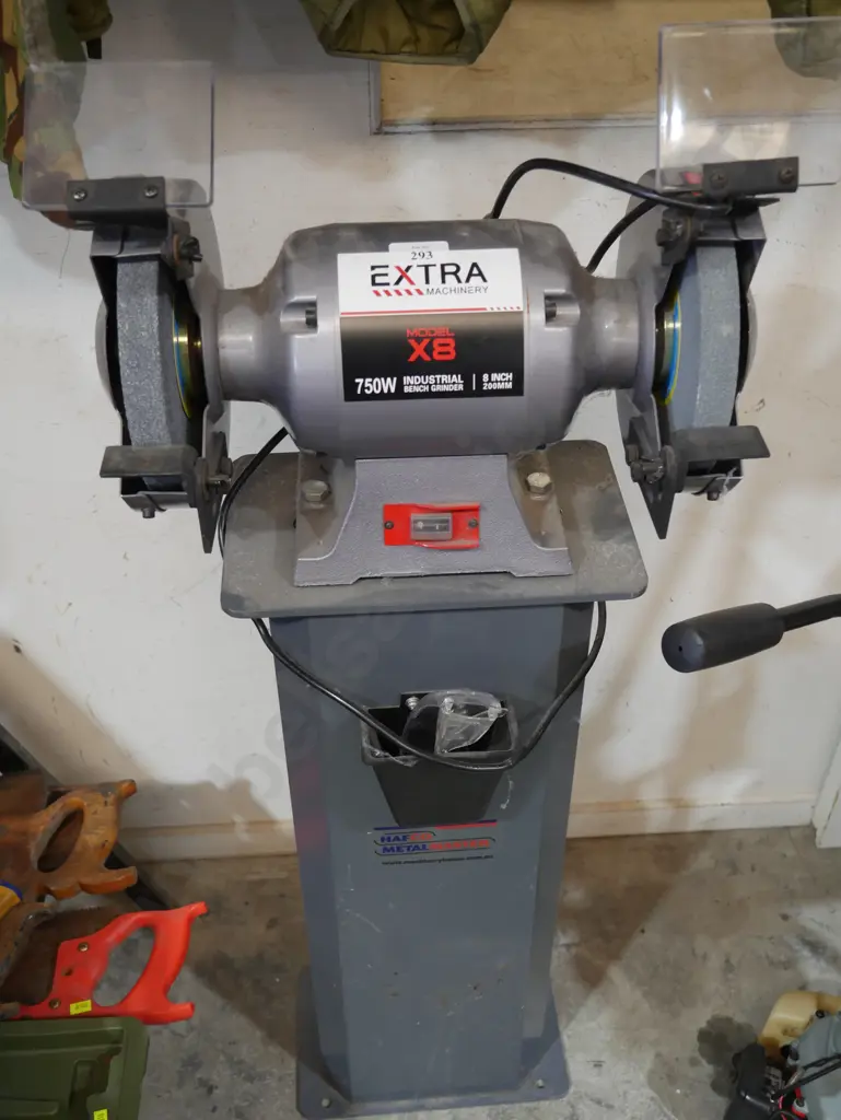 Bench grinder with stand Image 1++
