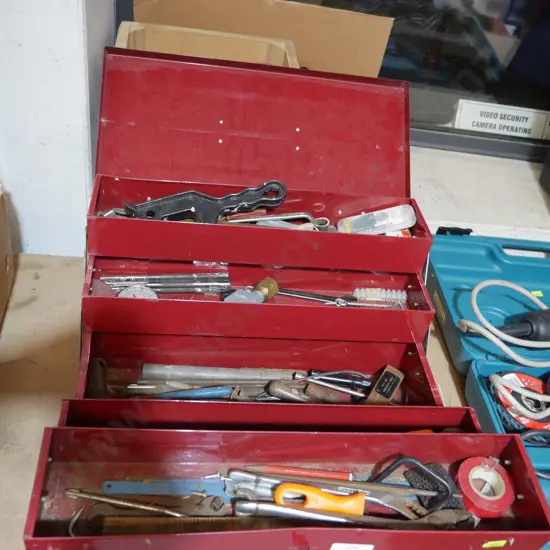 Toolbox and contents