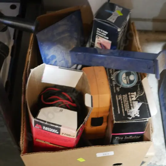 Battery charger, tyre inflator etc