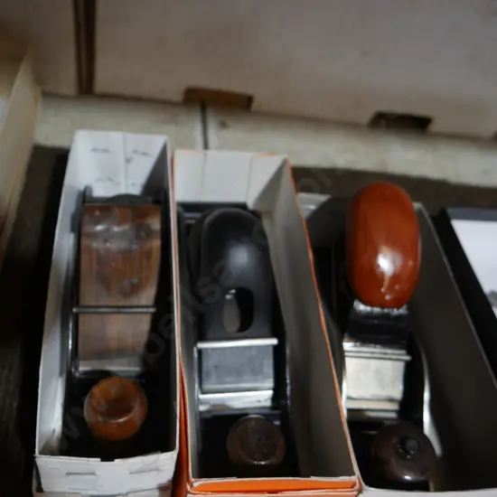 Three wood planes