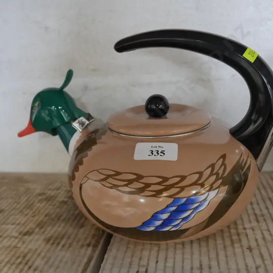 Whistling duck kettle