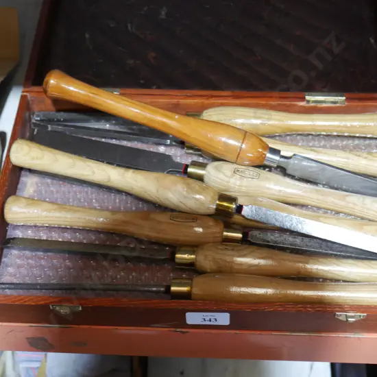 Assorted marples chisels
