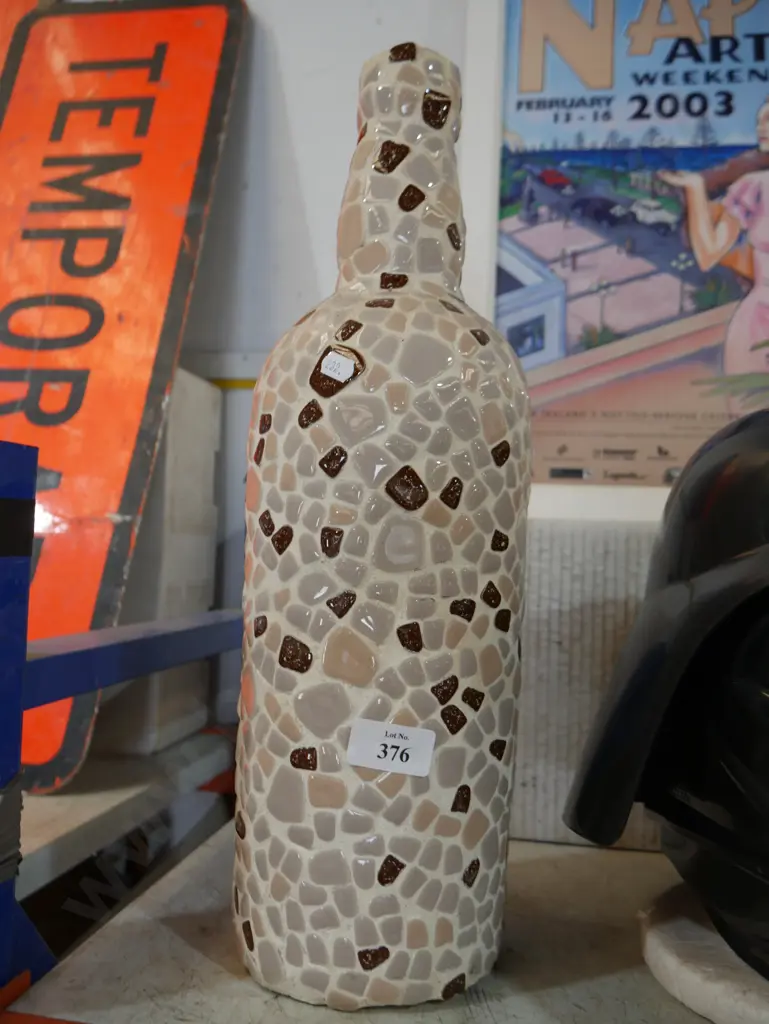 Large tile mosaic bottle Image 1++