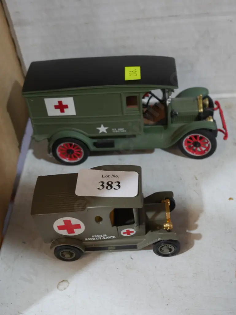2 Matchbox US army field ambulance Image 1++