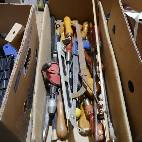 Assorted workshop tools