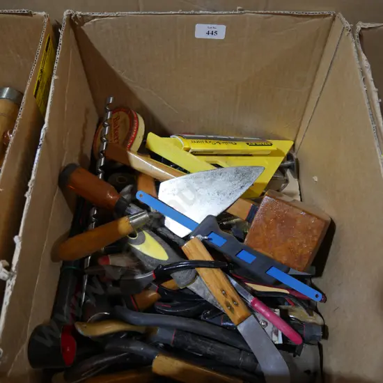 Assorted workshop tools