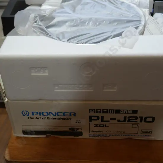 New Pioneer turntable