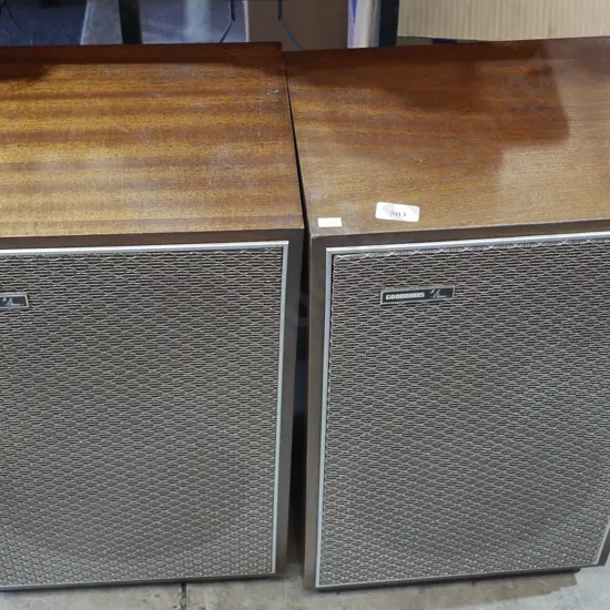 Pair of goodmans speakers