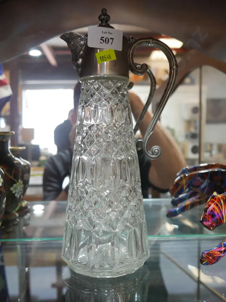 Crystal claret jug Image 1++