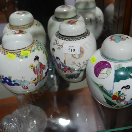 3 ginger jars