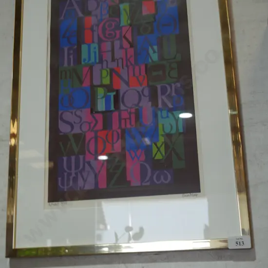 Eileen Mayo Alphabets artwork