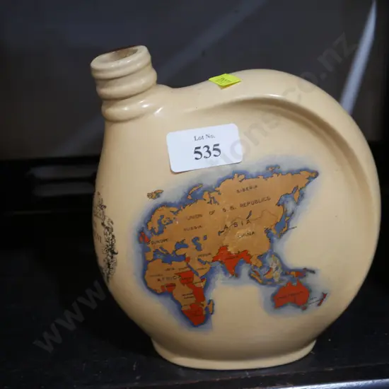 Crown Ducal commemorative wine jug