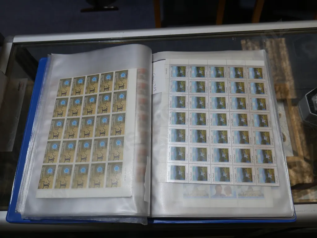 Sheets of New Zealand stamps Image 1++
