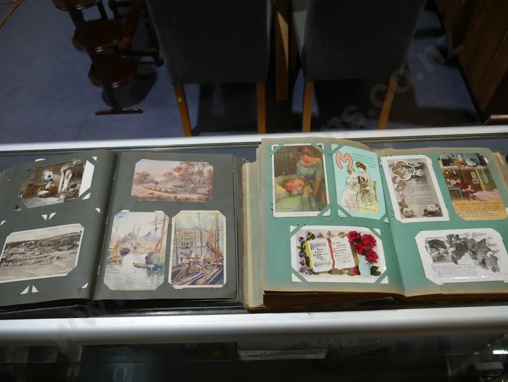 Two postcard albums Image 1++