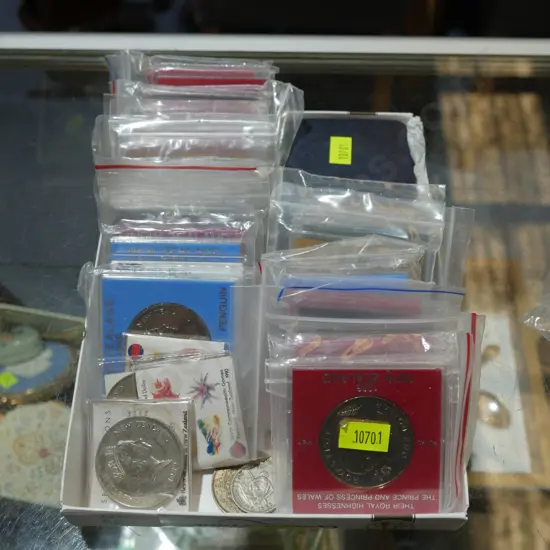 Assorted New Zealand coins