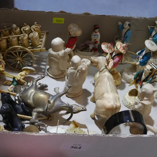 Oriental figurines and ornaments
