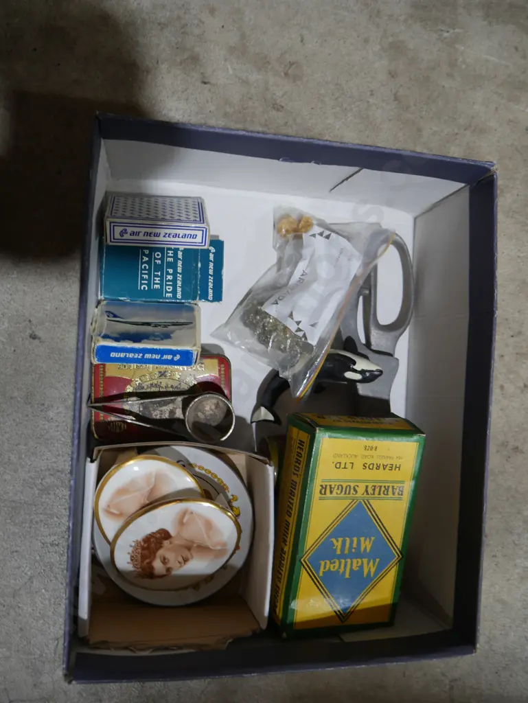 Royalty china, mini air New Zealand playing cards etc Image 1++