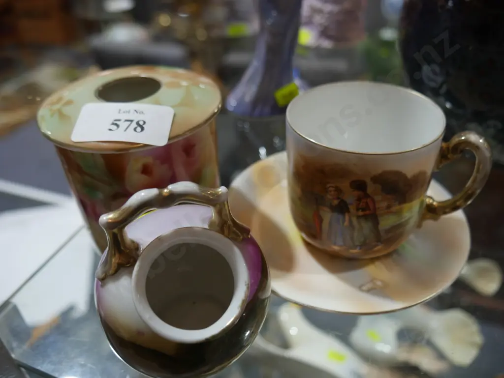 Three pieces of Bayreuth china Image 1++