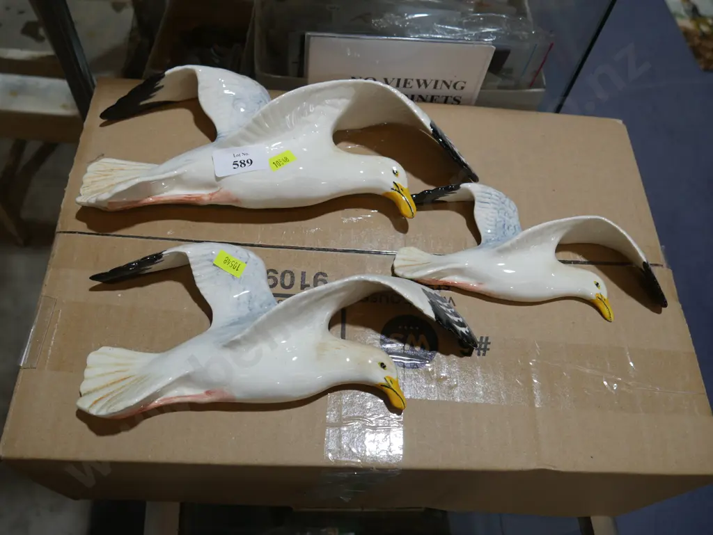 Set of three Beswick seagulls Image 1++