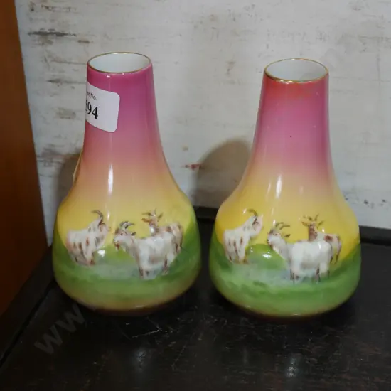 2 Bayreuth vases