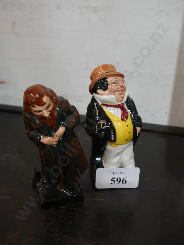 Royal Doulton ornaments Fagin and captain cuttle Image 1++