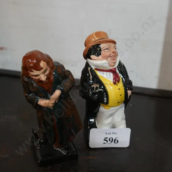 Royal Doulton ornaments Fagin and captain cuttle