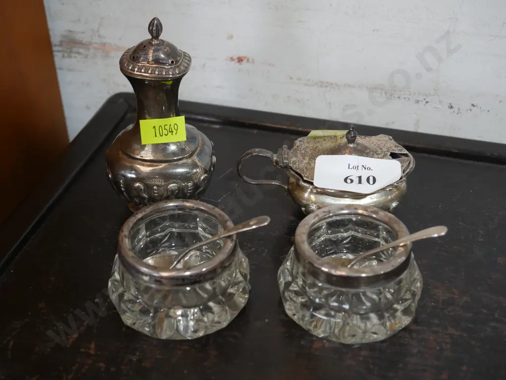 Stirling silver condiments Image 1++