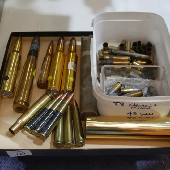 Artillery shell casings etc