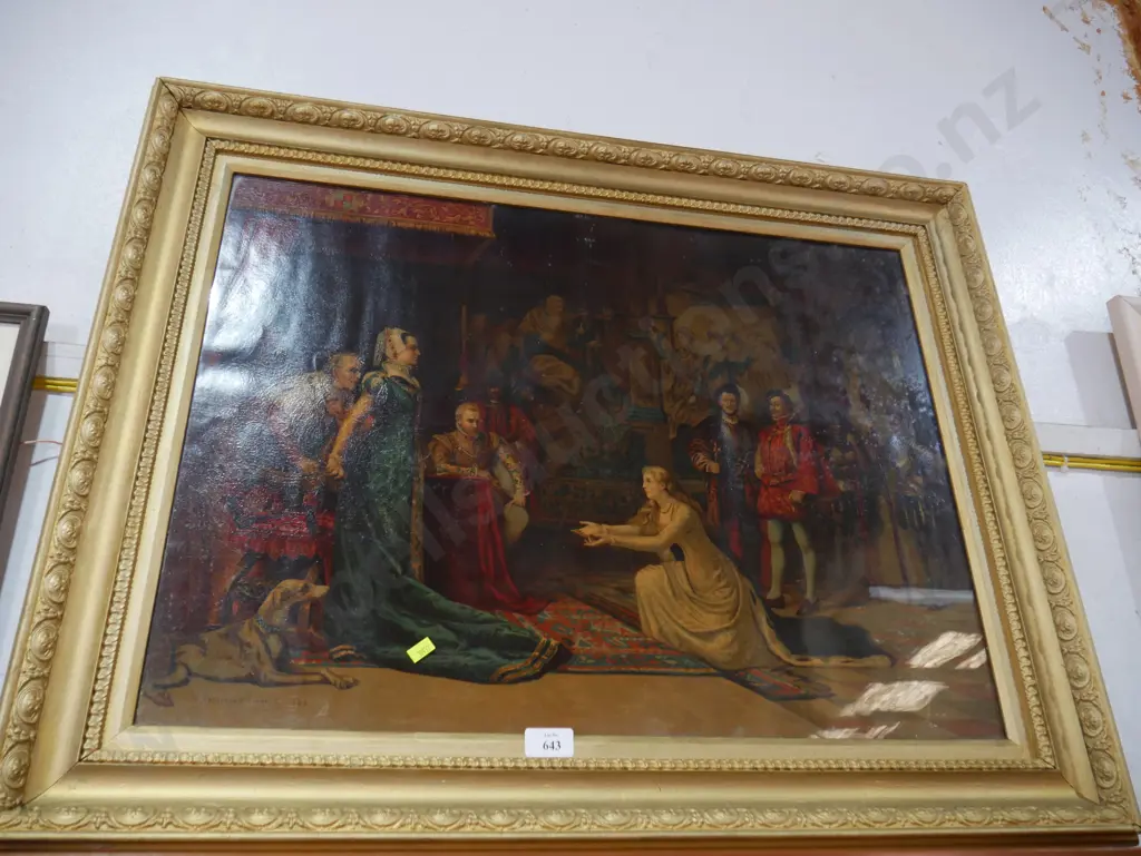 Gold framed artwork Image 1++