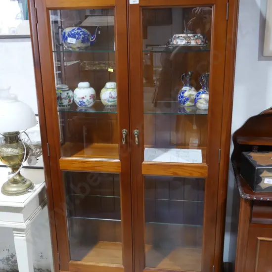 Tillmans Kauri display cabinet
