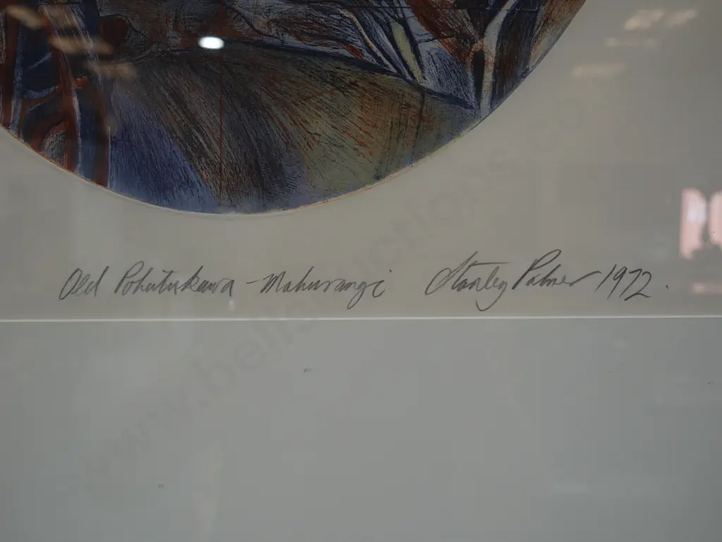 Old Pohutukawa mahurangi print Image 1++