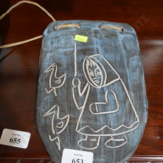 Pottery wall hanging