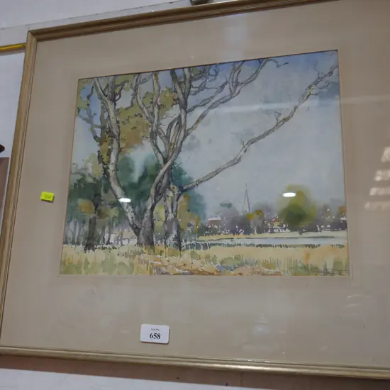 Lily Scott Landscape watercolor