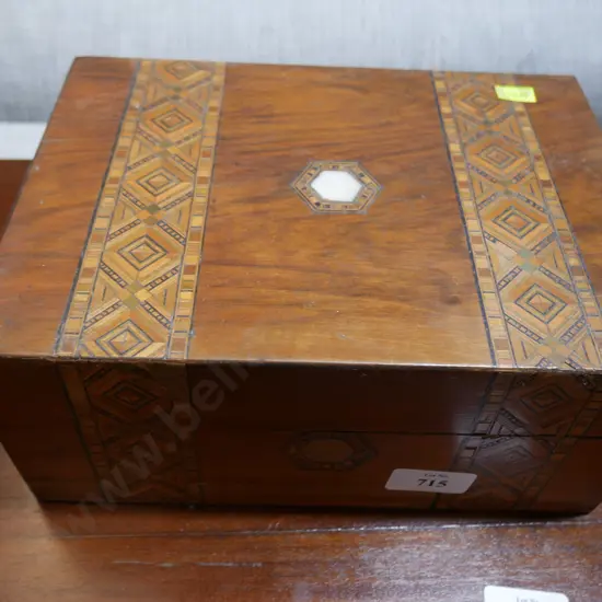 Antique wooden box
