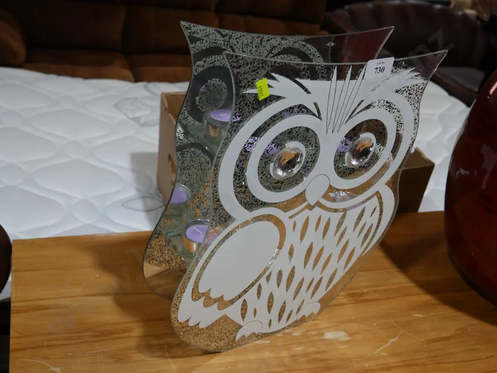 Owl candle holder Image 1++