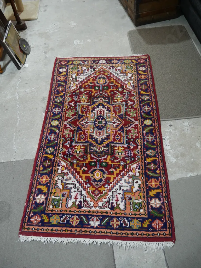 Two hand knotted floor rugs Image 1++