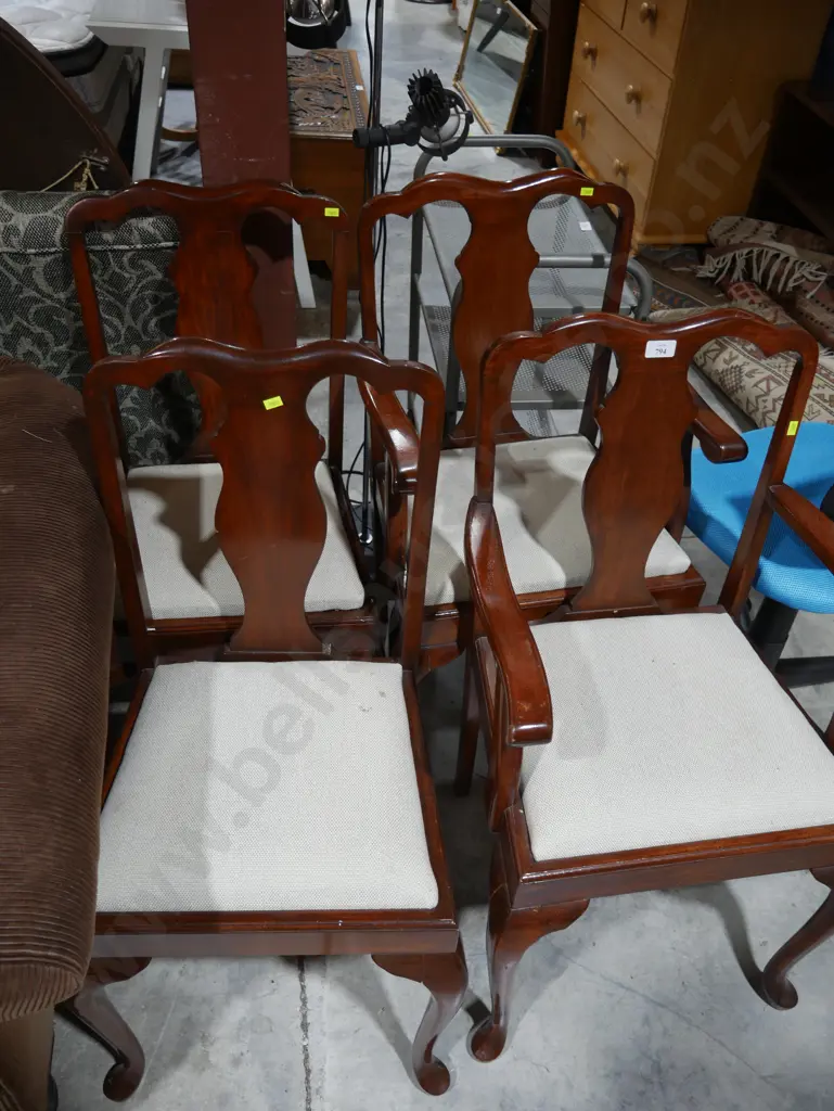 Two carver and two dining chairs Image 1++