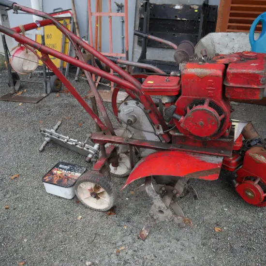 Rotary hoe and parts