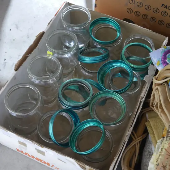 Box of jars