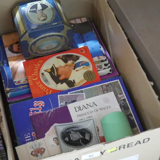 Royal family books etc