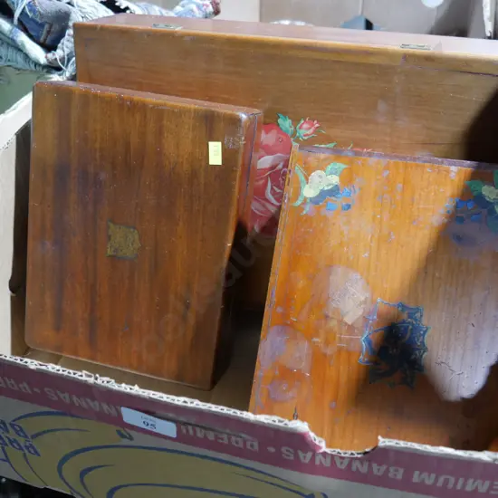 Wooden boxes