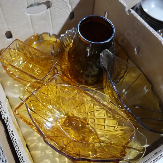 Amber glassware