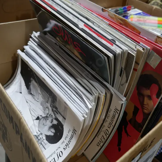 Elvis Presley calendars etc