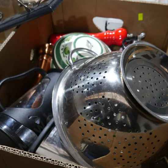 S/S colander, kitchenware