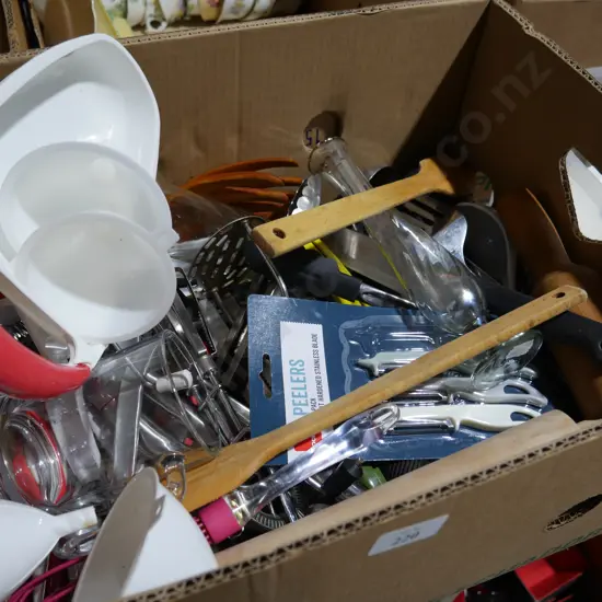 Kitchen utensils, etc