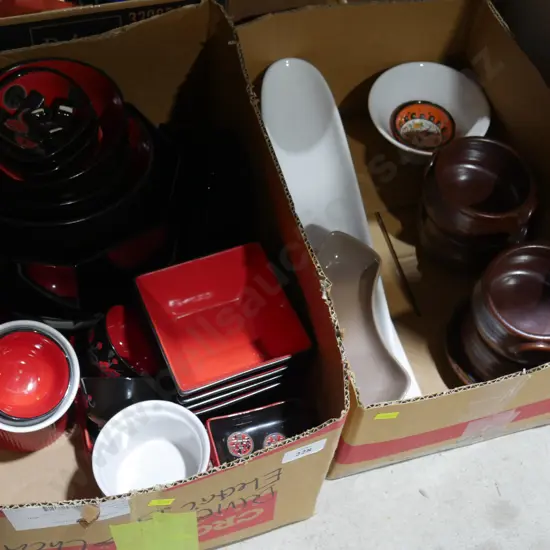 Modern tableware etc